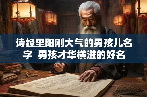 诗经里阳刚大气的男孩儿名字  男孩才华横溢的好名