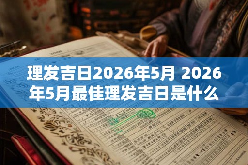 理发吉日2026年5月 2026年5月最佳理发吉日是什么 理发吉日2026年5月 2026年5月最佳理发吉日是什么