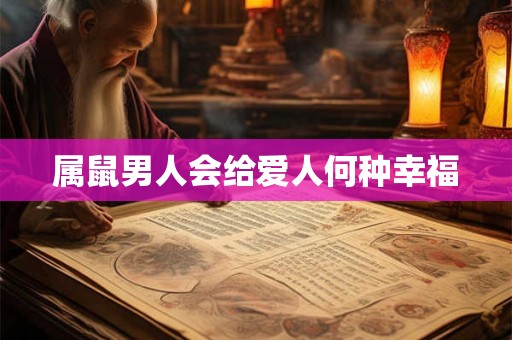 属鼠男人会给爱人何种幸福