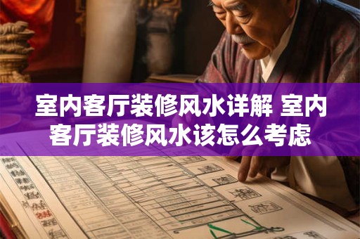 室内客厅装修风水详解 室内客厅装修风水该怎么考虑 室内客厅装修风水详解 室内客厅装修风水该怎么考虑