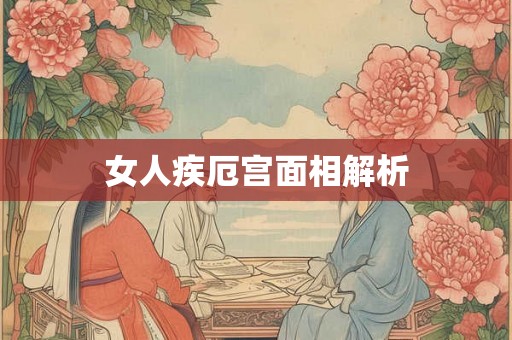 女人疾厄宫面相解析 女人疾厄宫面相解析