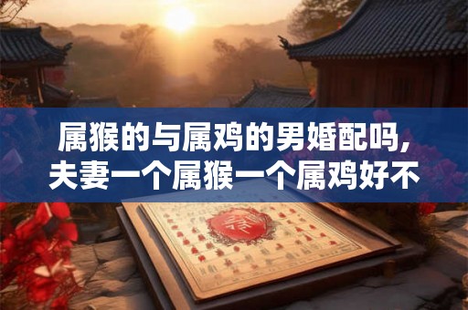 属猴的与属鸡的男婚配吗,夫妻一个属猴一个属鸡好不好？