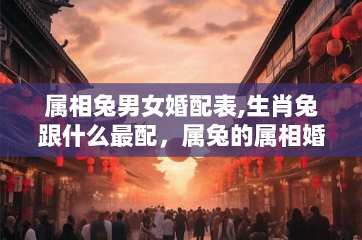 属相兔男女婚配表,生肖兔跟什么最配,属兔的属相婚配表 属相兔男女婚配表,生肖兔跟什么最配,属兔的属相婚配表