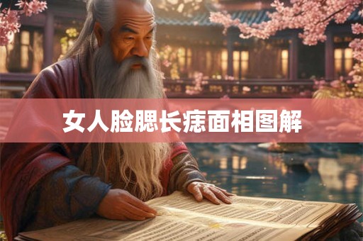 女人脸腮长痣面相图解 女人脸腮长痣面相图解