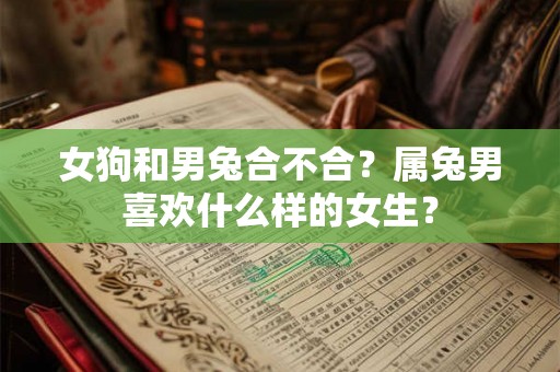 女狗和男兔合不合?属兔男喜欢什么样的女生? 女狗和男兔合不合?属兔男喜欢什么样的女生?