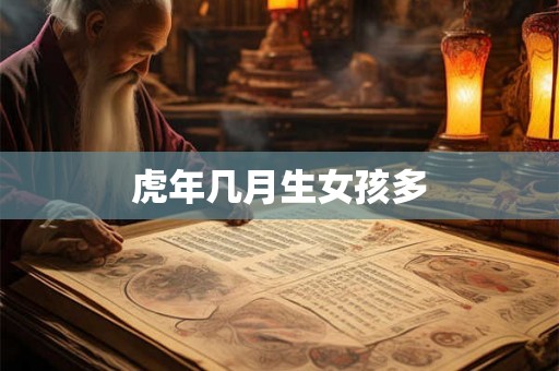 虎年几月生女孩多