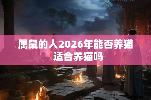 属鼠的人2026年能否养猫  适合养猫吗