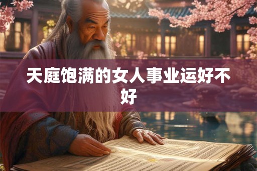 天庭饱满的女人事业运好不好