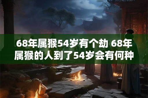 68年属猴54岁有个劫 68年属猴的人到了54岁会有何种劫