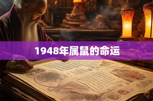 1948年属鼠的命运