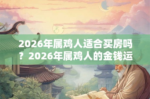 2026年属鸡人适合买房吗？2026年属鸡人的金钱运势好吗？