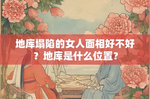地库塌陷的女人面相好不好?地库是什么位置? 地库塌陷的女人面相好不好?地库是什么位置?