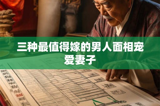 三种最值得嫁的男人面相宠爱妻子