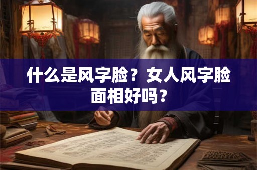 什么是风字脸？女人风字脸面相好吗？