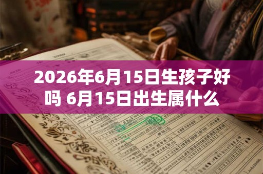 2026年6月15日生孩子好吗 6月15日出生属什么