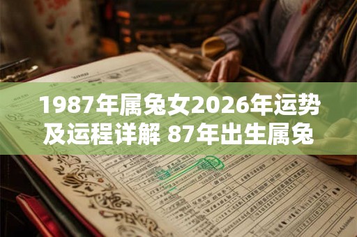 1987年属兔女2026年运势及运程详解 87年出生属兔人2026全年每月运势女性