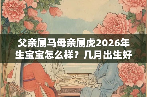 父亲属马母亲属虎2026年生宝宝怎么样？几月出生好？