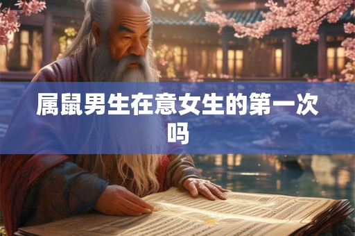 属鼠男生在意女生的第一次吗