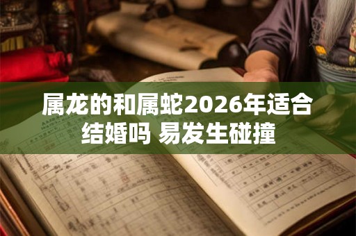 属龙的和属蛇2026年适合结婚吗 易发生碰撞 属龙的和属蛇2026年适合结婚吗 易发生碰撞