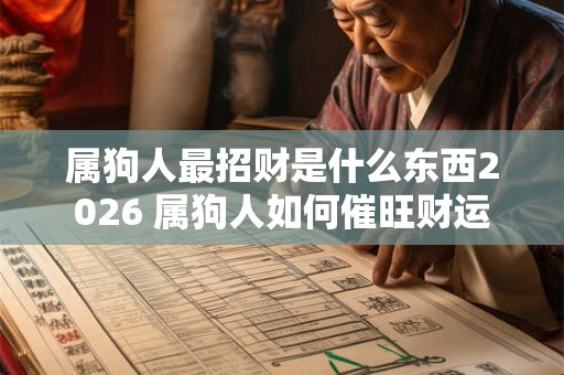 属狗人最招财是什么东西2026 属狗人如何催旺财运