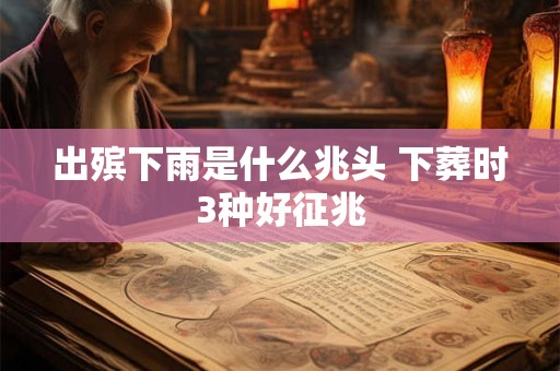 出殡下雨是什么兆头 下葬时3种好征兆 出殡下雨是什么兆头 下葬时3种好征兆