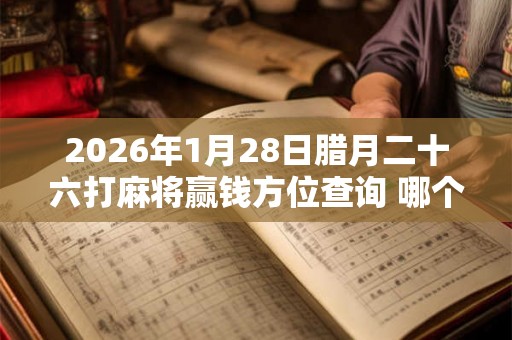 2026年1月28日腊月二十六打麻将赢钱方位查询 哪个方向手气佳
