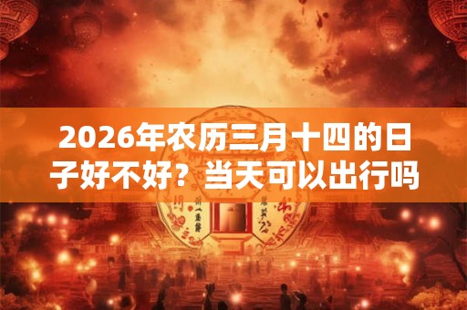 2026年农历三月十四的日子好不好?当天可以出行吗? 2026年农历三月十四的日子好不好?当天可以出行吗?