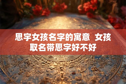 思宇女孩名字的寓意  女孩取名带思字好不好