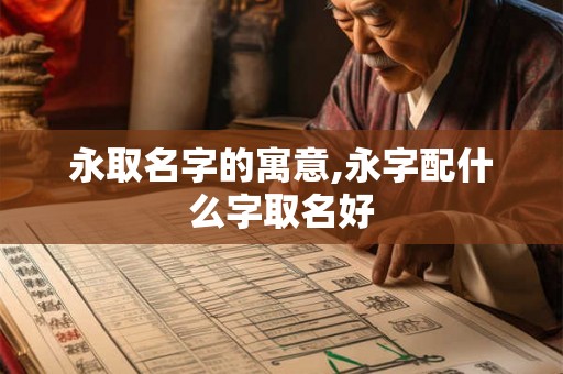 永取名字的寓意,永字配什么字取名好
