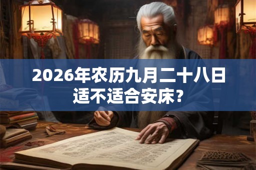 2026年农历九月二十八日适不适合安床? 2026年农历九月二十八日适不适合安床?