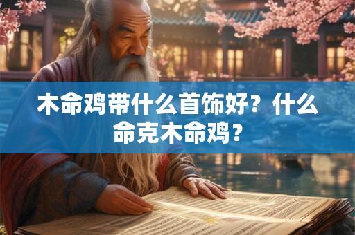 木命鸡带什么首饰好？什么命克木命鸡？