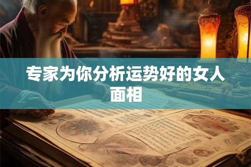 专家为你分析运势好的女人面相