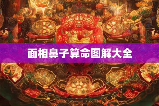面相鼻子算命图解大全