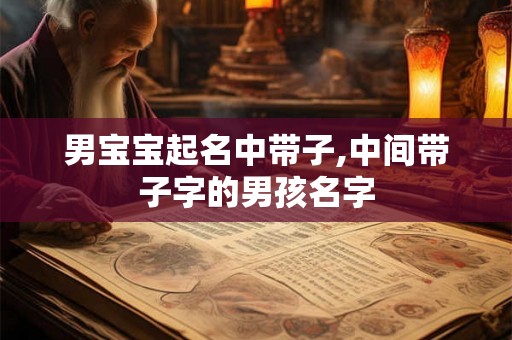 男宝宝起名中带子,中间带子字的男孩名字