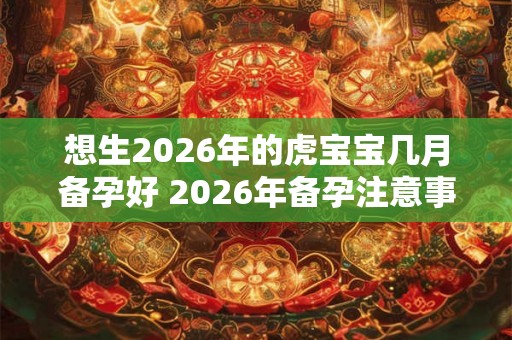 想生2026年的虎宝宝几月备孕好 2026年备孕注意事项
