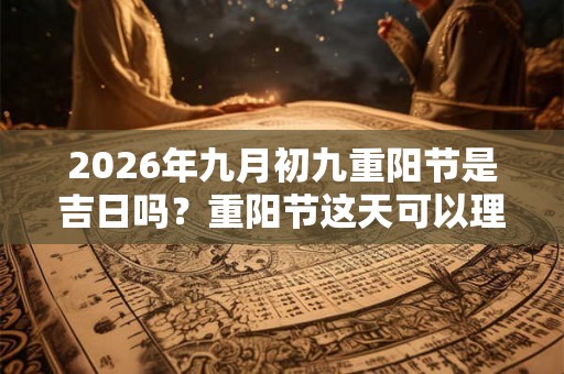 2026年九月初九重阳节是吉日吗？重阳节这天可以理发吗？