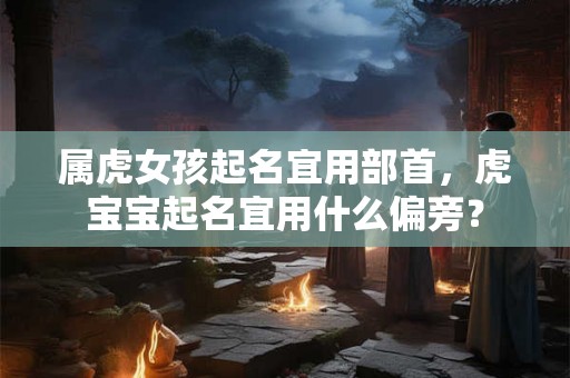 属虎女孩起名宜用部首，虎宝宝起名宜用什么偏旁？