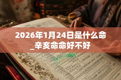 2026年1月24日是什么命_辛亥命命好不好