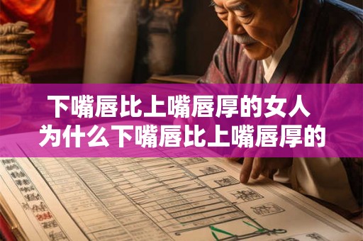 下嘴唇比上嘴唇厚的女人 为什么下嘴唇比上嘴唇厚的女人更具魅力 下嘴唇比上嘴唇厚的女人 为什么下嘴唇比上嘴唇厚的女人更具魅力