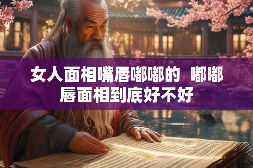 女人面相嘴唇嘟嘟的  嘟嘟唇面相到底好不好