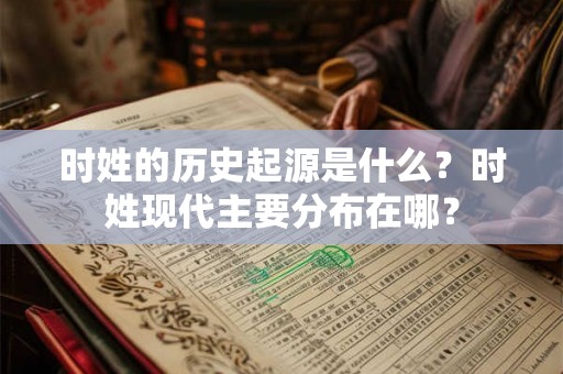 时姓的历史起源是什么？时姓现代主要分布在哪？