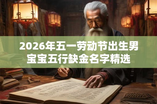 2026年五一劳动节出生男宝宝五行缺金名字精选