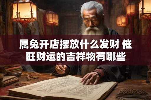 属兔开店摆放什么发财 催旺财运的吉祥物有哪些