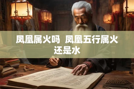 凤凰属火吗 凤凰五行属火还是水 凤凰属火吗 凤凰五行属火还是水