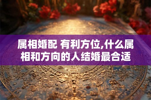 属相婚配 有利方位,什么属相和方向的人结婚最合适
