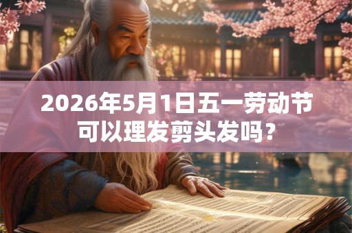 2026年5月1日五一劳动节可以理发剪头发吗？