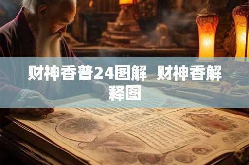 财神香普24图解  财神香解释图