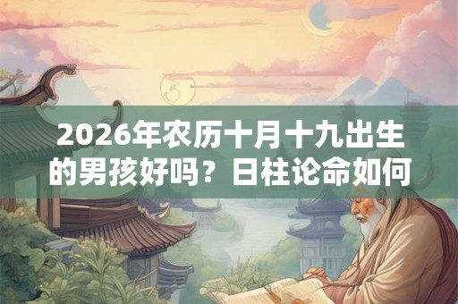 2026年农历十月十九出生的男孩好吗?日柱论命如何? 2026年农历十月十九出生的男孩好吗?日柱论命如何?