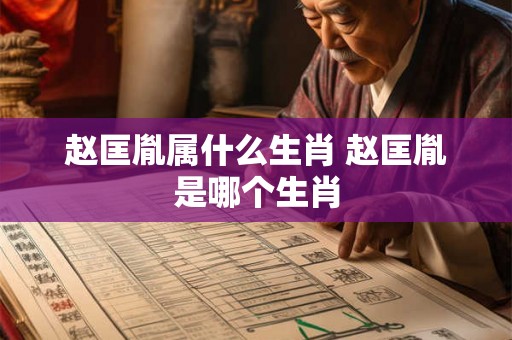 赵匡胤属什么生肖 赵匡胤是哪个生肖