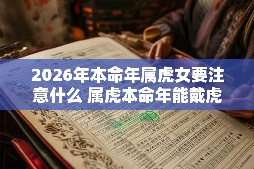 2026年本命年属虎女要注意什么 属虎本命年能戴虎吗
